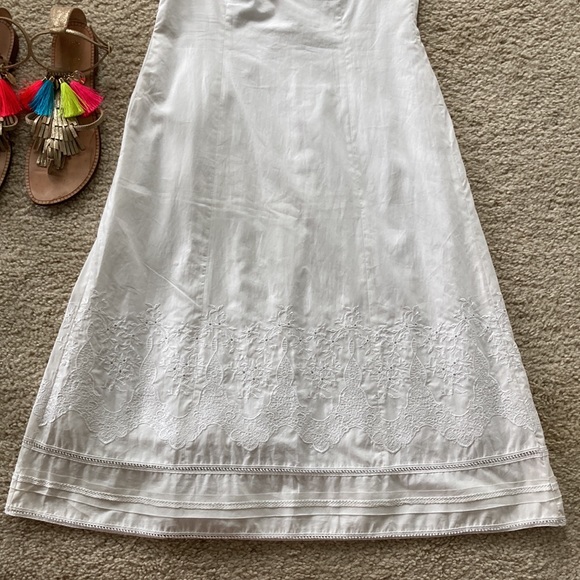 Express Sleeveless White Dress - Picture 4 of 8